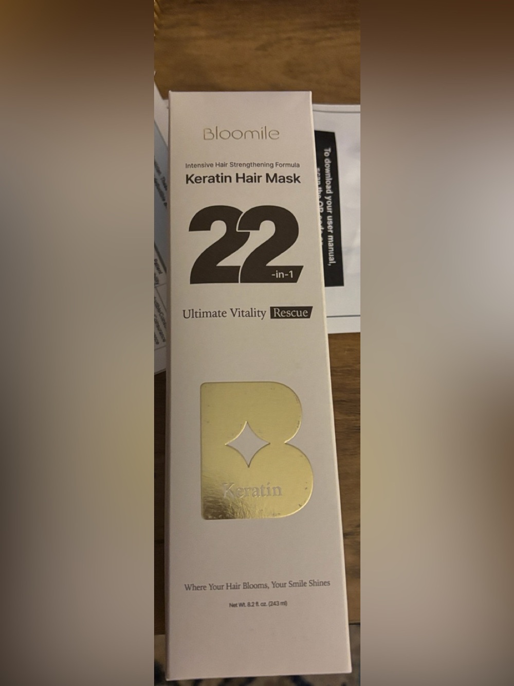 K-Salon #1 22-in-1 Keratin Hair Mask | Intensive Strengthening 8.2oz NIB Sealed😲